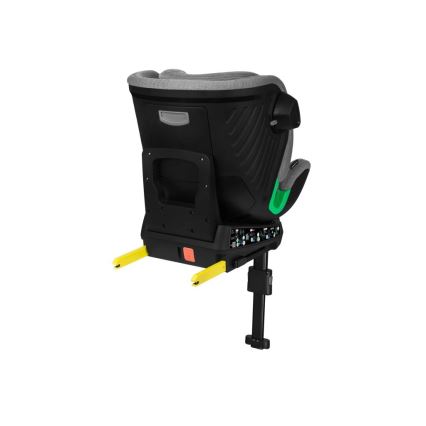 Lionelo - Auto sedište sa bazom rotirajuća HARMONY i-Size 40-150 cm crno/sivo