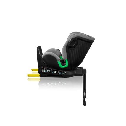 Lionelo - Auto sedište sa bazom rotirajuća HARMONY i-Size 40-150 cm crno/sivo