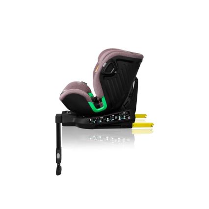 Lionelo - Auto sedište sa bazom rotirajuća HARMONY i-Size 40-150 cm roze