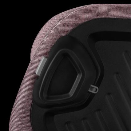 Lionelo - Auto sedište sa bazom rotirajuća HARMONY i-Size 40-150 cm roze