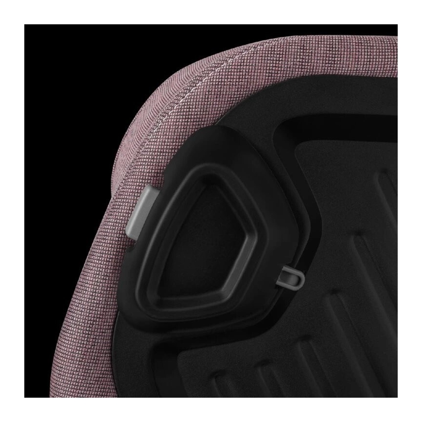 Lionelo - Auto sedište sa bazom rotirajuća HARMONY i-Size 40-150 cm roze