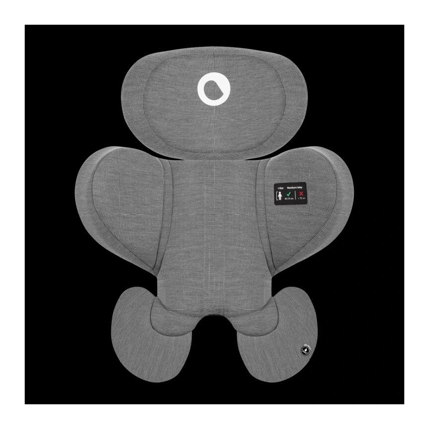 Lionelo - Auto sedište sa bazom rotirajuća HARMONY i-Size 40-150 cm sivo
