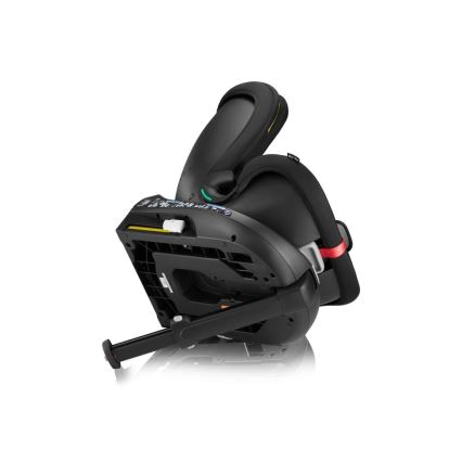 Lionelo - Auto sedište sa bazom rotirajuća NAVY i-Size 40-150 cm crno/crveno