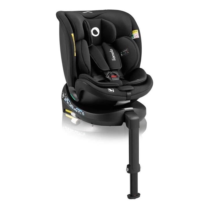 Lionelo - Auto sedište sa bazom rotirajuća NAVY i-Size 40-150 cm crno