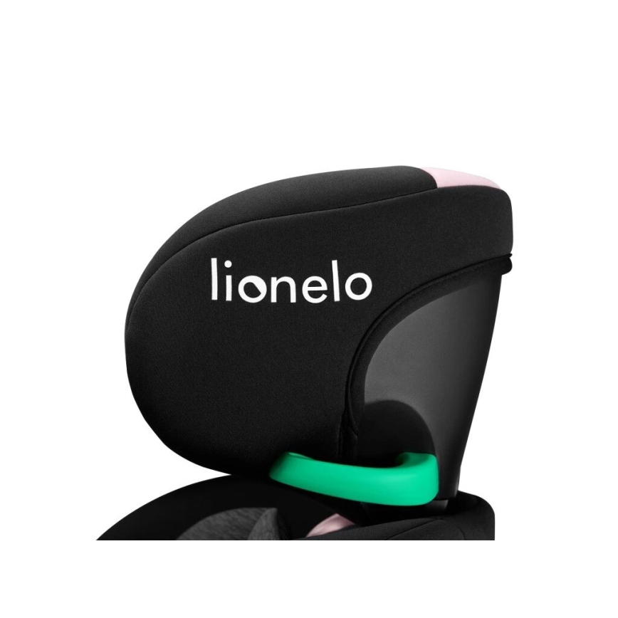 Lionelo - Auto sedište sa bazom rotirajuća NAVY i-Size 40-150 cm crno/roze
