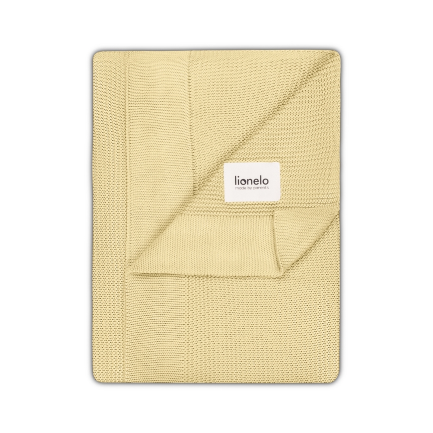 Lionelo - Bambuski pokrivač BAMBOO BLANKET 75x100 cm Limun-žuta