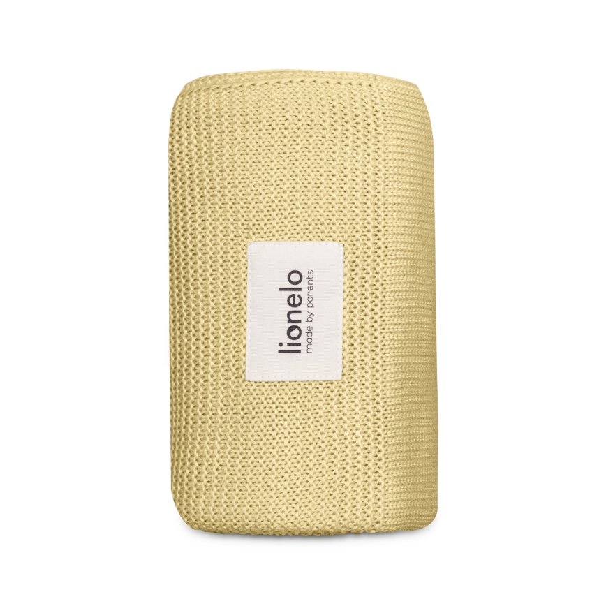 Lionelo - Bambuski pokrivač BAMBOO BLANKET 75x100 cm Limun-žuta