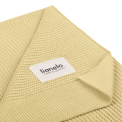 Lionelo - Bambuski pokrivač BAMBOO BLANKET 75x100 cm Limun-žuta