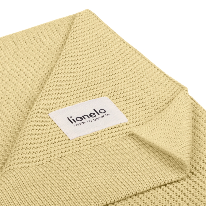 Lionelo - Bambuski pokrivač BAMBOO BLANKET 75x100 cm Limun-žuta
