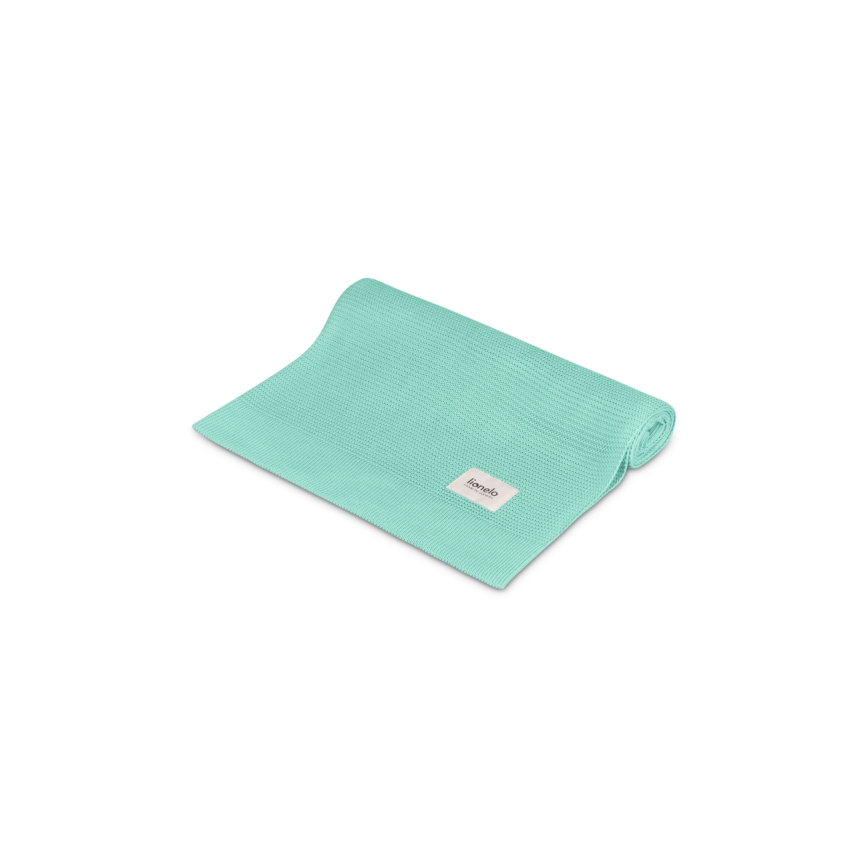 Lionelo - bambusova deka BAMBOO BLANKET 75x100 cm mint zelena