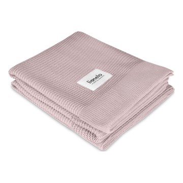 Lionelo - Bambusova deka BAMBOO BLANKET 75x100 cm ružičasta