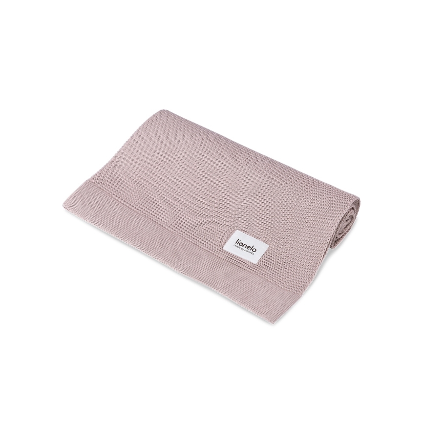 Lionelo - Bambusova deka BAMBOO BLANKET 75x100 cm ružičasta