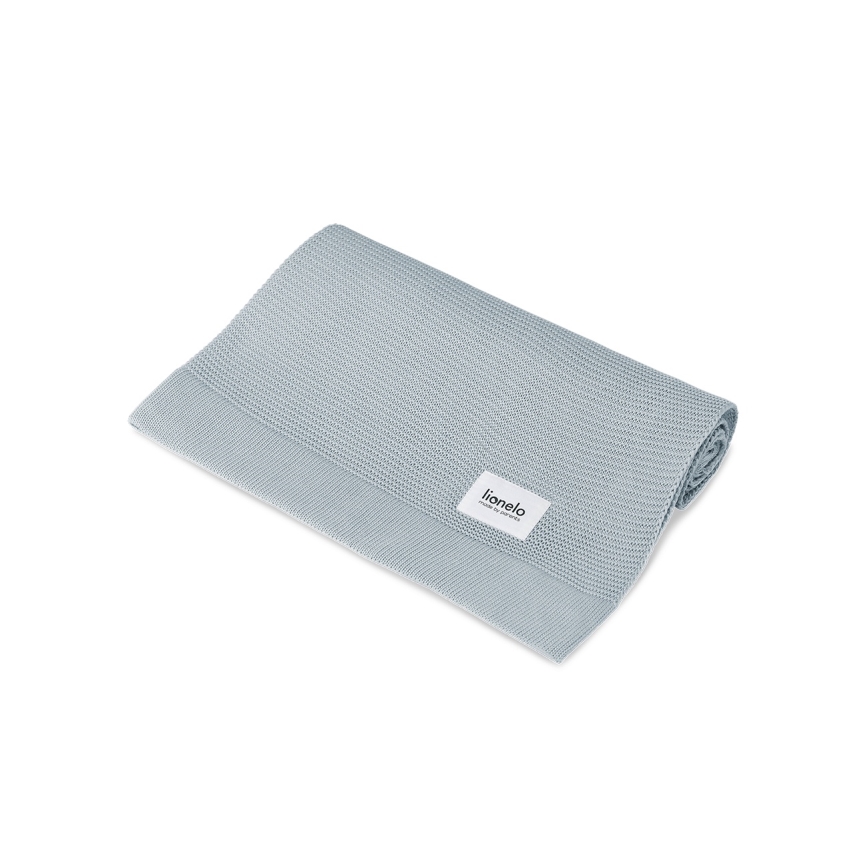 Lionelo - Bambusovo ćebe BAMBOO BLANKET 75x100 cm sivo