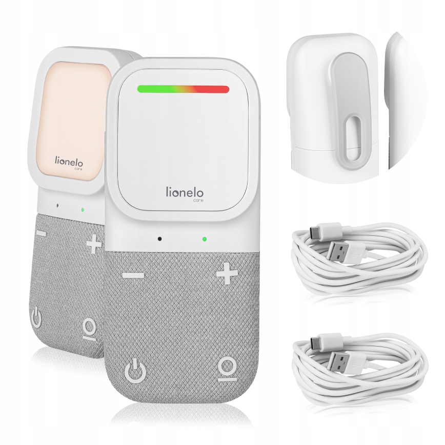 Lionelo - Bežični punjivi audio monitor za bebe BABYLINE 2.2 5V