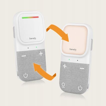 Lionelo - Bežični punjivi audio monitor za bebe BABYLINE 2.2 5V