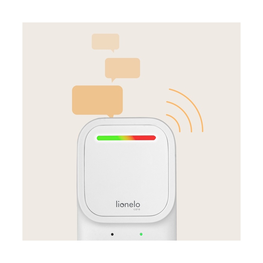 Lionelo - Bežični punjivi audio monitor za bebe BABYLINE 2.2 5V