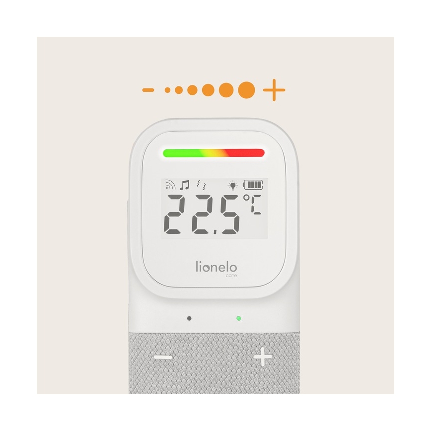 Lionelo - Bežični punjivi audio monitor za bebe BABYLINE 2.3 5V