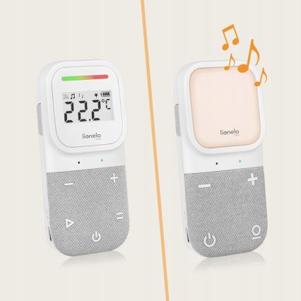 Lionelo - Bežični punjivi audio monitor za bebe BABYLINE 2.3 5V