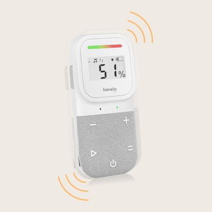 Lionelo - Bežični punjivi audio monitor za bebe BABYLINE 2.3 5V