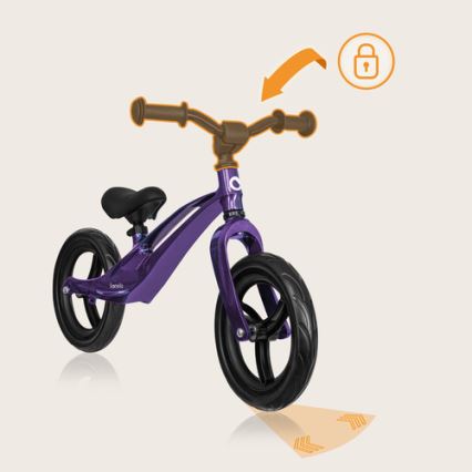 Lionelo - Bicikl bez pedala BART, ljubičasti