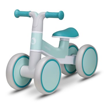 Lionelo - Bicikl bez pedala VILLY tirkizno-zelena