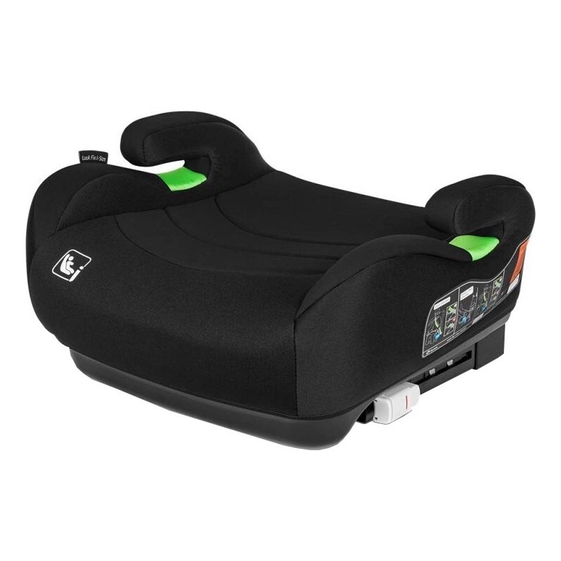 Lionelo - Booster auto sedište LUUK FIX i-Size 125-150 cm crno