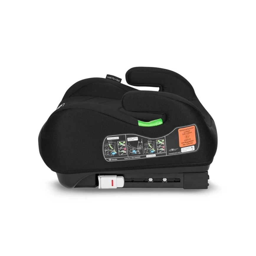 Lionelo - Booster auto sedište LUUK FIX i-Size 125-150 cm crno