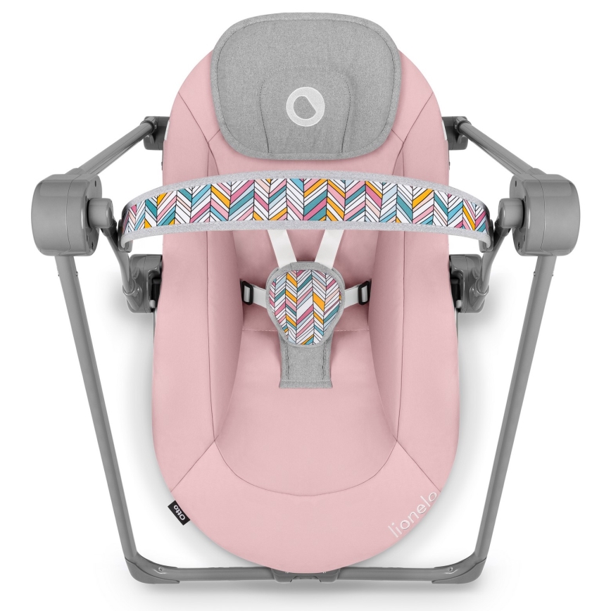 Lionelo - Dečija ležaljka OTTO 4xLR14 Pink Baby