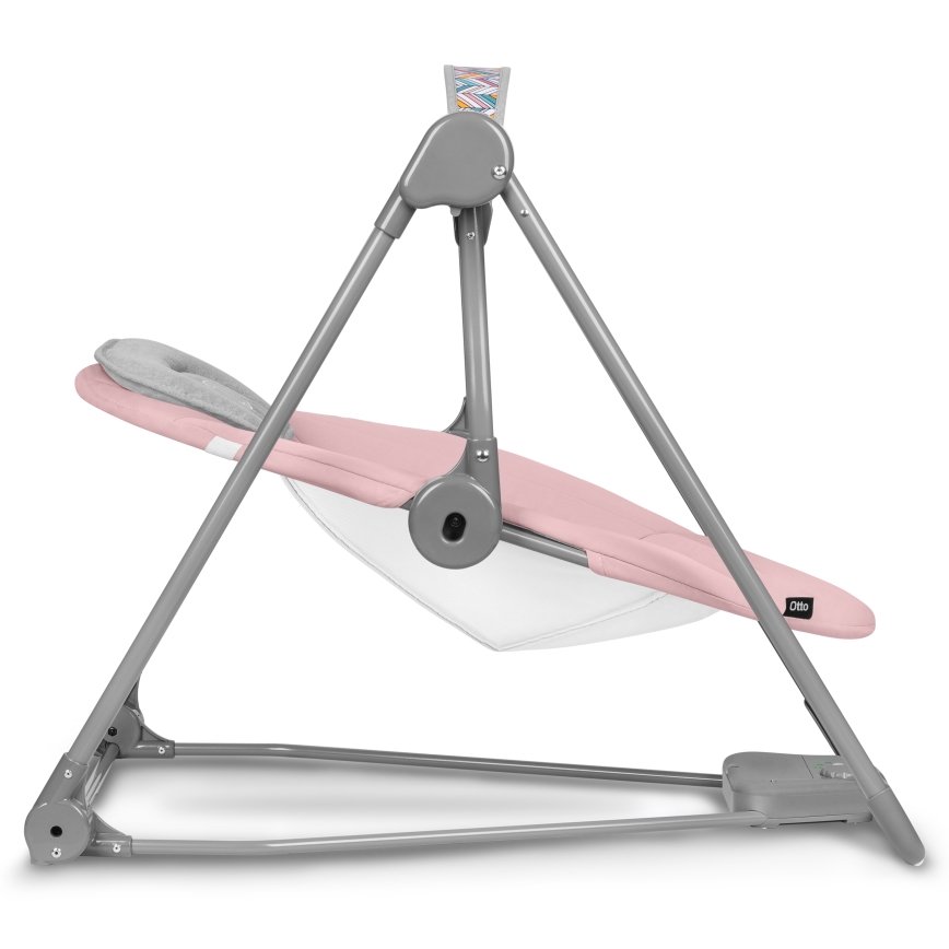Lionelo - Dečija ležaljka OTTO 4xLR14 Pink Baby