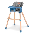 Lionelo - Dečija stolica za hranjenje 2u1 KOEN Blue Sky