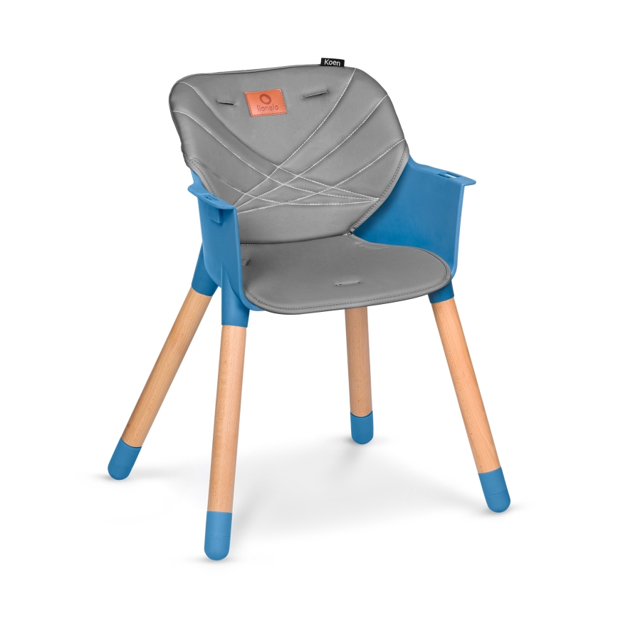 Lionelo - Dečija stolica za hranjenje 2u1 KOEN Blue Sky
