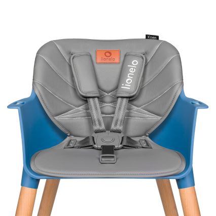 Lionelo - Dečija stolica za hranjenje 2u1 KOEN Blue Sky