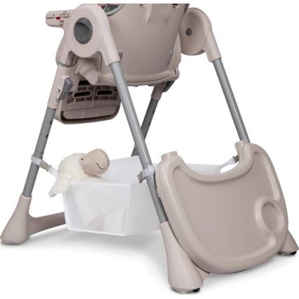 Lionelo - Dečija stolica za hranjenje ZANNA, bež