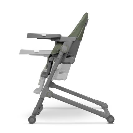 Lionelo - Dečija trpezarijska stolica CORA PLUS maslinasto zelena