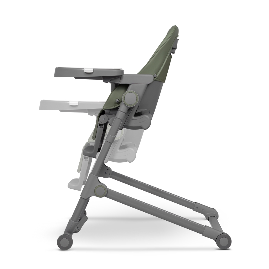 Lionelo - Dečija trpezarijska stolica CORA PLUS maslinasto zelena