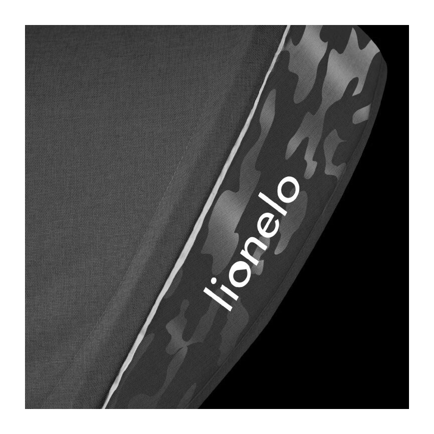 Lionelo - Dečiji tricikl HAARI sivo/crno