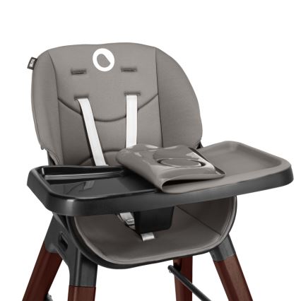 Lionelo - Dečja stolica za hranjenje MONA Black Onyx
