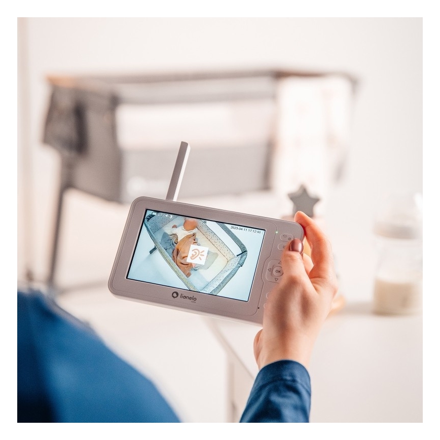 Lionelo - Dečji video monitor BABYLINE 6.2 5V 3600 mAh