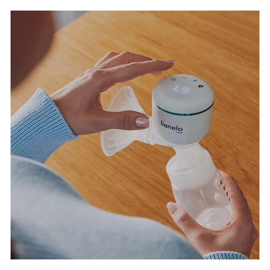 Lionelo - Električna punjiva pumpa za izmlazanje majčinog mleka FIDI PLUS 5V 1200 mAh 180 ml