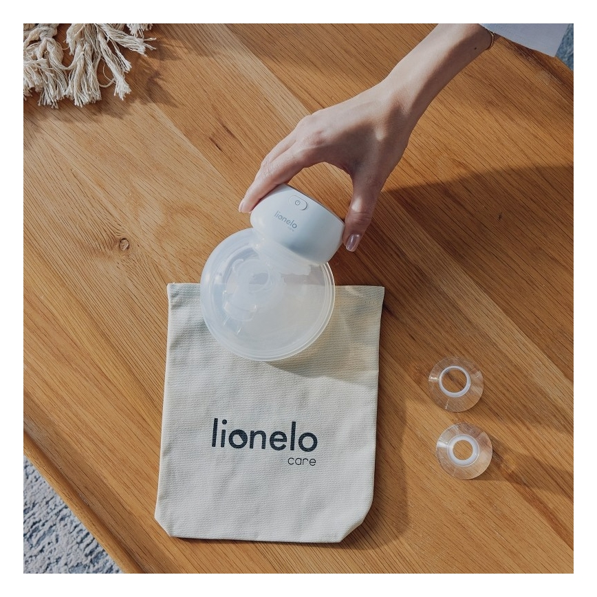 Lionelo - Električna punjiva pumpa za izdojavanje majčinog mleka FIDI FREE SIMPLE 5V 1000 mAh 180 ml