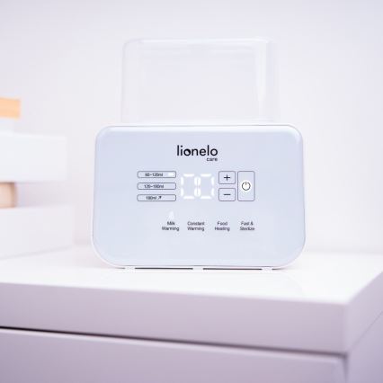 Lionelo - Grejač bočica THERMUP DOUBLE 250W/230V bela