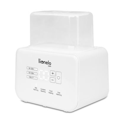 Lionelo - Grejač bočica THERMUP DOUBLE 250W/230V bela