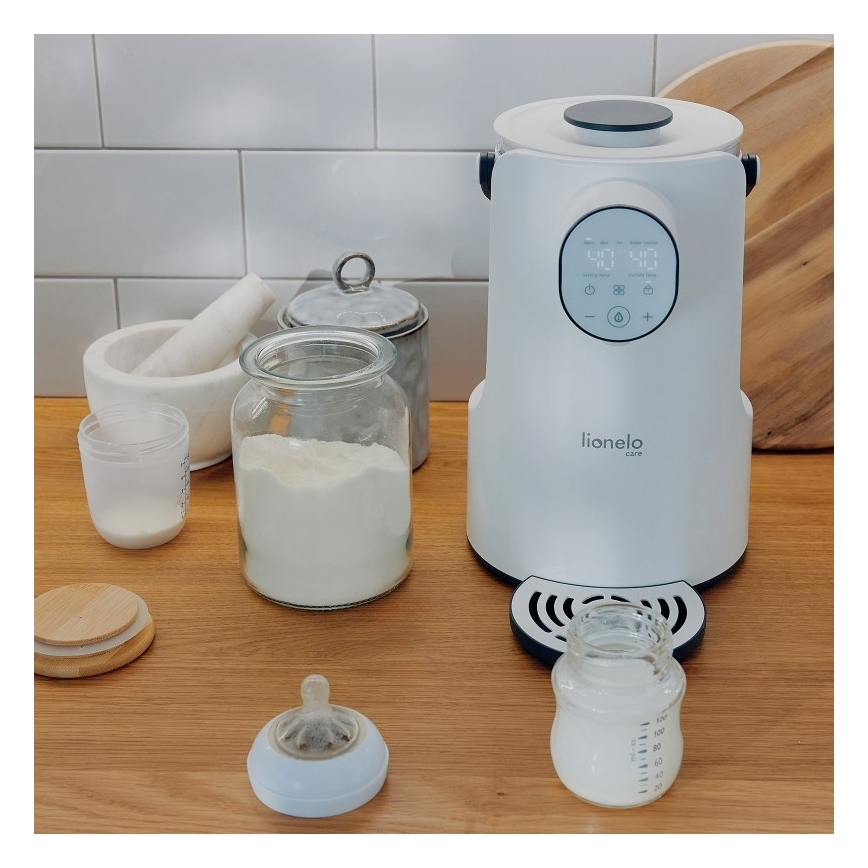 Lionelo - Grejač flašica BABYPRESTO 1000W/230V bela
