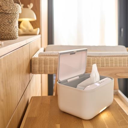 Lionelo - Grejač vlažnih maramica BABYBLISS 20W/230V