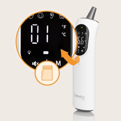 Lionelo - Infracrveni termometar FEVERSCAN 2xAAA