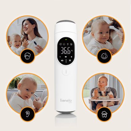 Lionelo - Infracrveni termometar FEVERSCAN 2xAAA