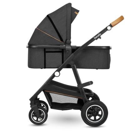 Lionelo - Kombinovana kolica 2u1 AMBER Grey Graphite
