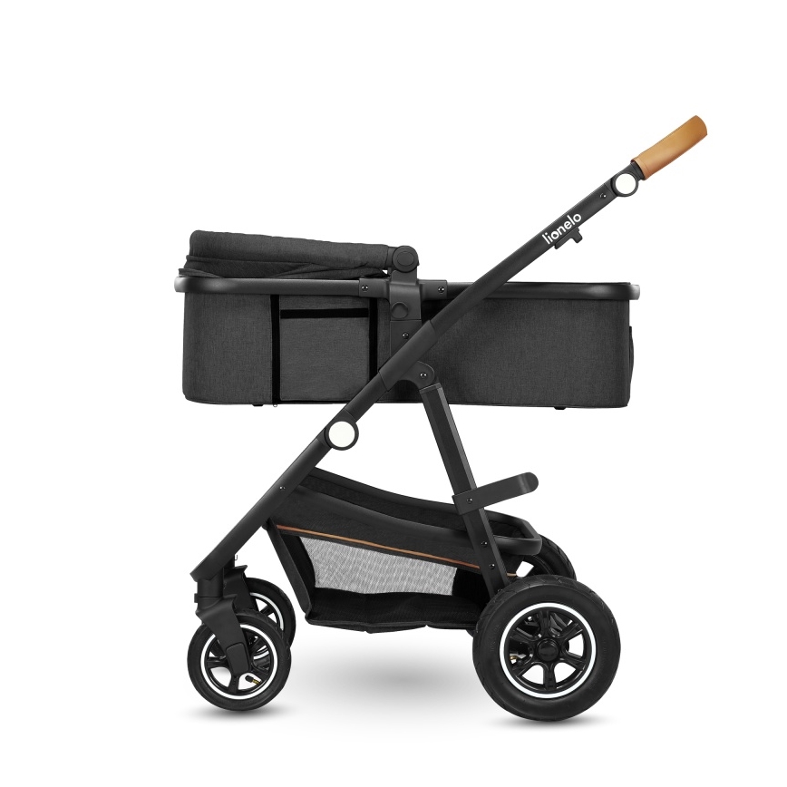 Lionelo - Kombinovana kolica 2u1 AMBER Grey Graphite