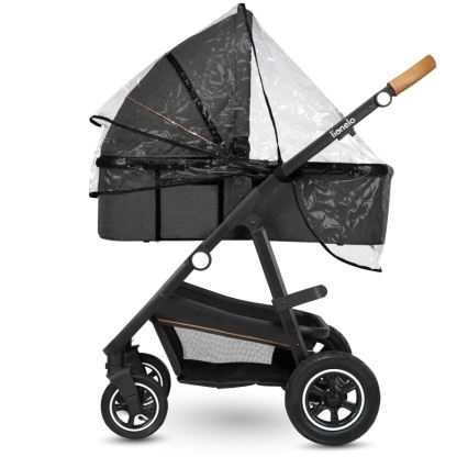 Lionelo - Kombinovana kolica 2u1 AMBER Grey Graphite