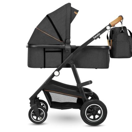Lionelo - Kombinovana kolica 2u1 AMBER Grey Graphite